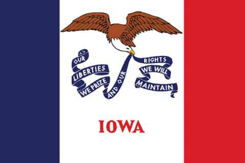 iowa state flag